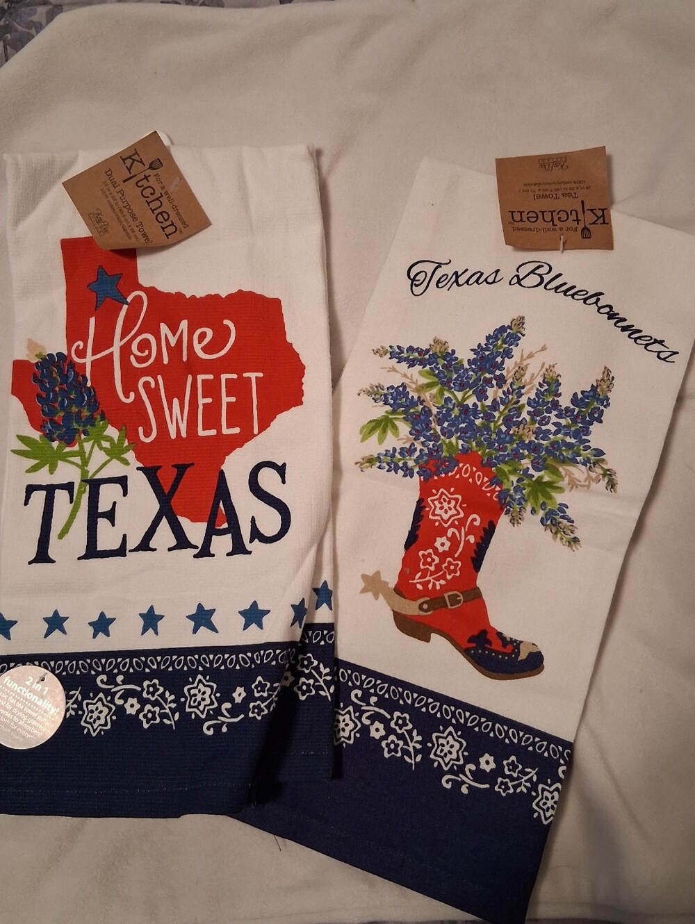 Set (2) Of New Kitchen Towels